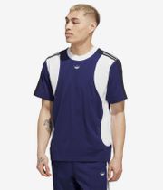 adidas Tyshawn T-shirt (dark blue white)