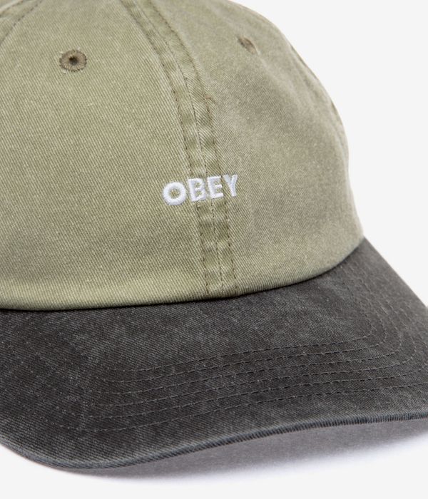 Obey 2 Tone Bold 6 Panel Cap (pigment khaki multi)