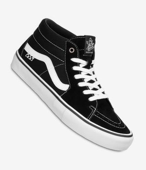 Vans Skate Grosso Mid Shoes (black white)