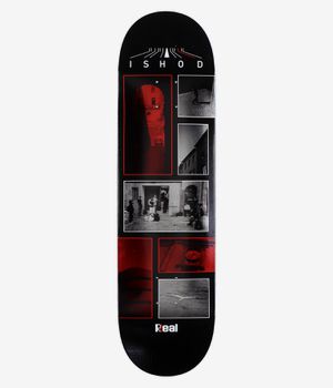 Real Ishod Photos Twin Tail Slick 8.3" Planche de skateboard (black)