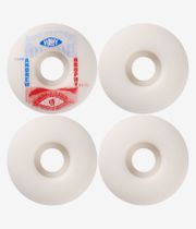 Wayward Brophy Pro Classic Wheels (white blue red) 54mm 101A 4 Pack