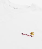 Carhartt WIP W' American Script Organic Camiseta women (white)