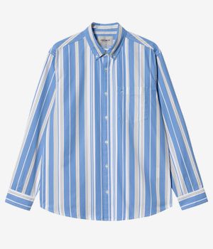 Carhartt WIP Romero Poplin Shirt (stripe hammer piscine)