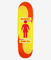 Girl Brophy 93 Til Lovers Loveseat 9" Skateboard Deck (orange)