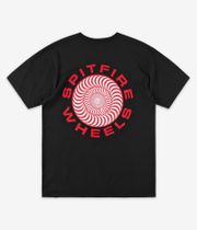Spitfire Classic '87 Swirl Fill T-Shirt (black red white)