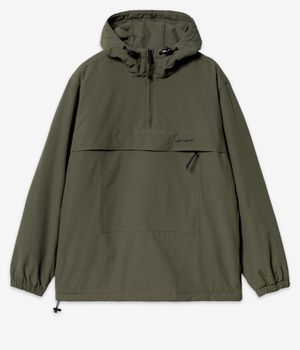 Carhartt WIP Windbreaker Pullover Supplex Chaqueta (cypress black)