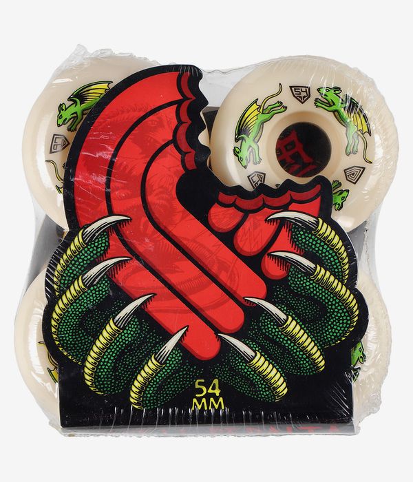 Powell-Peralta Dragons Nano Rat V6 Ruote (off white) 54 mm 97A pacco da 4