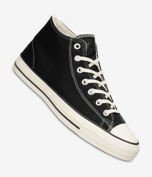 Shop Converse CONS Chuck Taylor All Star Pro Mid Shoes (black black egret)  online | skatedeluxe