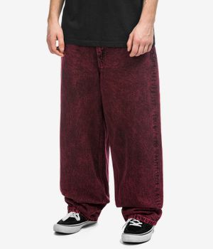 Vans Check 5 Baggy Acid Overdyed Jeans (racing red)