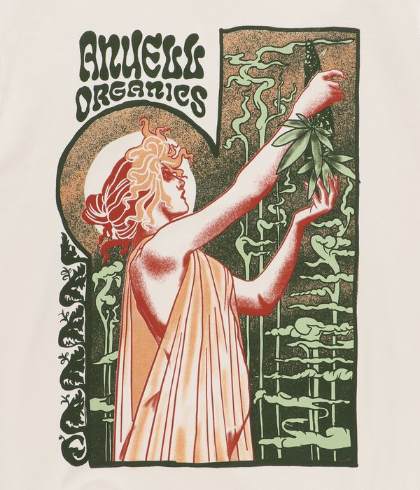 Anuell Herbor Organic sweat à capuche (cream)