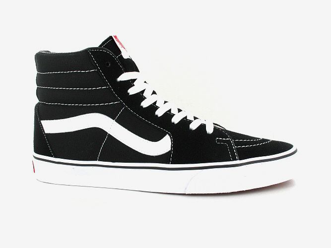 Shop Vans Sk8-Hi Shoes (black black white) online | skatedeluxe