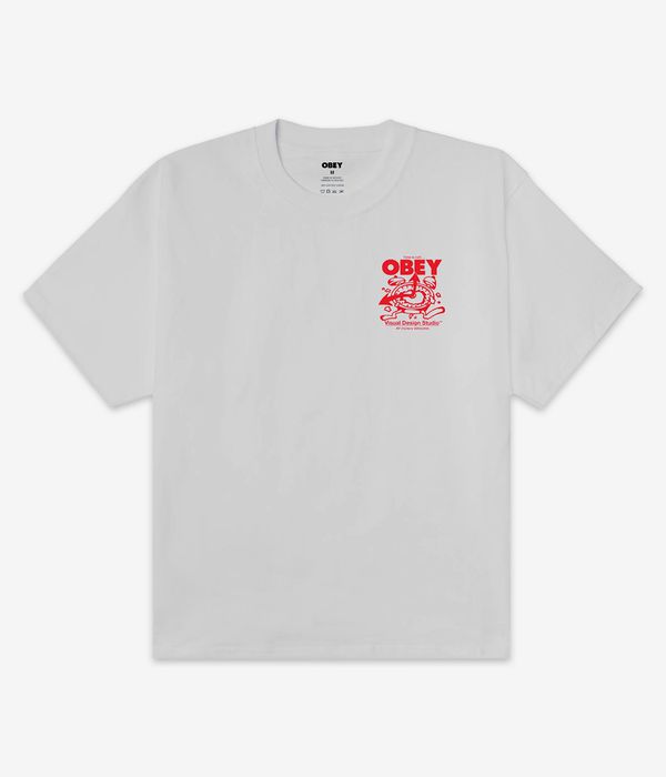 Obey Time To Call T-Shirt (white)