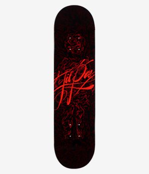 Girl Lil Dre Roses 7.75" Planche de skateboard (black red)
