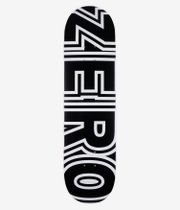 Zero Classic Bold 8.25" Skateboard Deck (black white)