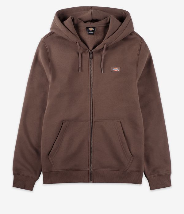 Dickies Oakport Zip-Sweatshirt avec capuchon (timber brown)