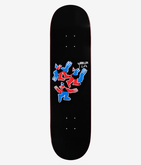 Macba Life x Lucas Beaufort Friends 8.25" Skateboard Deck (black)