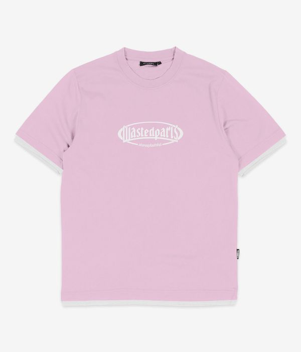 Wasted Paris Yard T-Nine T-Shirt (sour pink white)