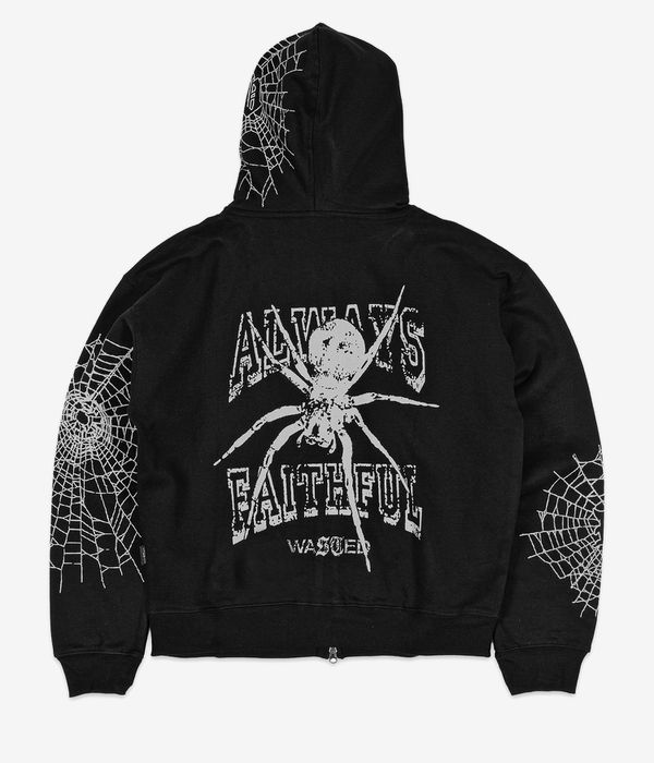 Wasted Paris Authentic Zip-Hoodie (black)