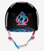 PRO-TEC x Santa Cruz Low Pro Casque (gloss black)