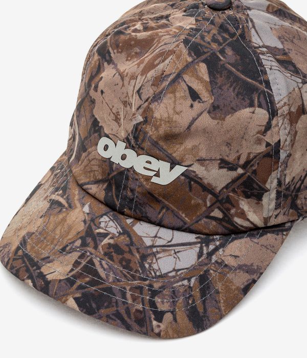 Obey Sahara 6 Panel Trail Casquette (fence camo multi)