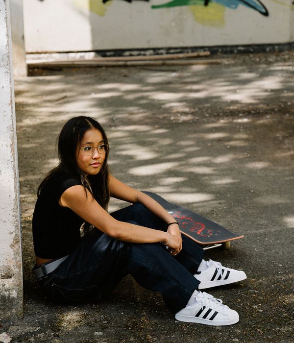 adidas Skateboarding Superstar ADV Schuh (white core black white)