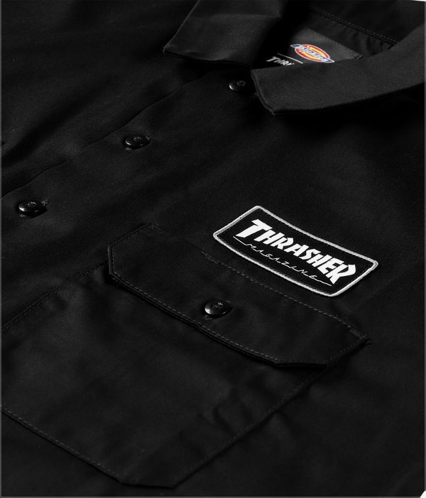 Dickies x Thrasher Work Camicia (black)