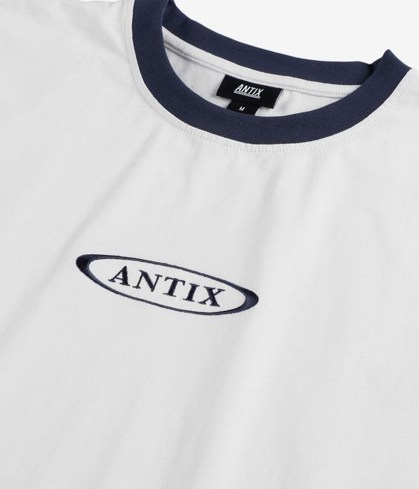 Antix Simplex Ringera Organic T-Shirt (white stoned blue)