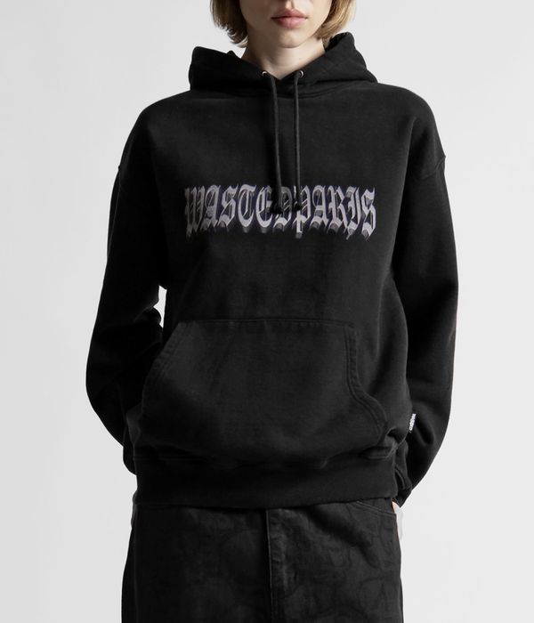 Wasted Paris Run Hoodie (faded black)