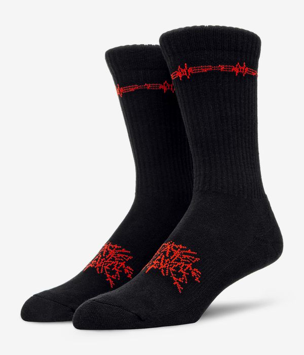 skatedeluxe Barbwire Socks US 6-13 (black)