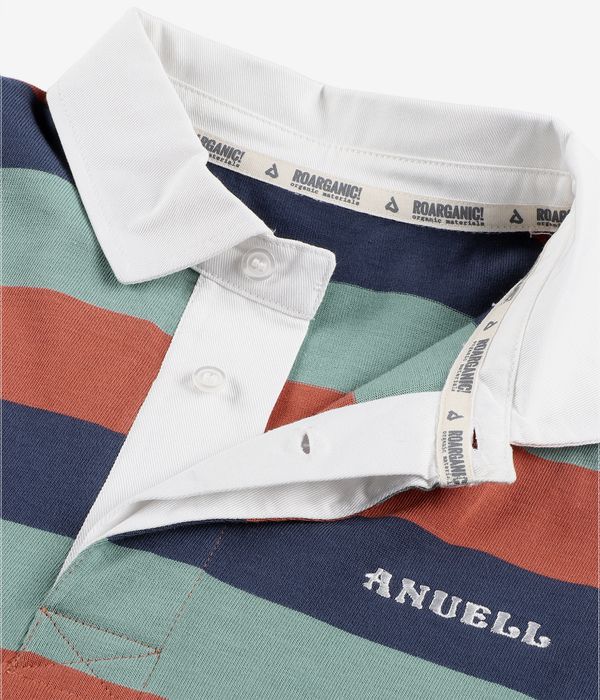 Anuell Liner Rugby Organic Long sleeve (block multi)