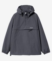 Carhartt WIP Windbreaker Pullover Supplex Veste (graphite white)