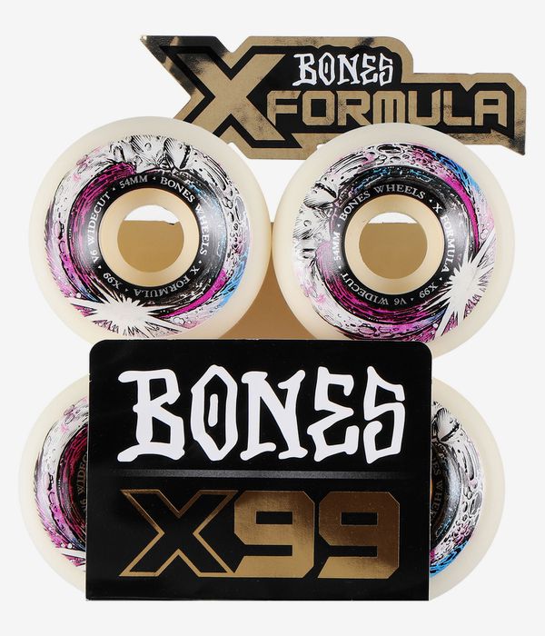 Bones Moon Beam X Formula V6 Rollen (white) 54 mm 99A 4er Pack