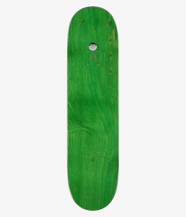 April OG Logo 8.25" Skateboard Deck (green invert)
