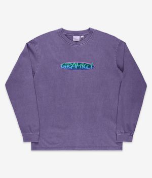 Gramicci Oval Camiseta de manga larga (purple pigment)