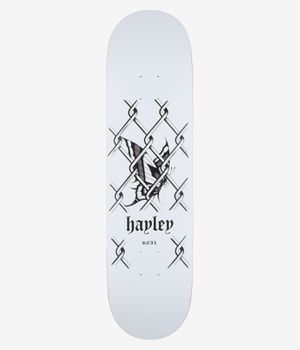 Real Hayley Outsider Full 8.06" Skateboard Deck (white)