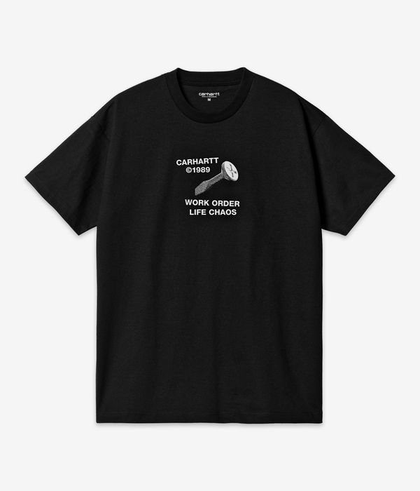 Carhartt WIP Strange Screw Organic T-Shirty (black)