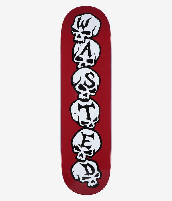 Wasted Paris Bury 8.5" Tavola da skateboard (red black)
