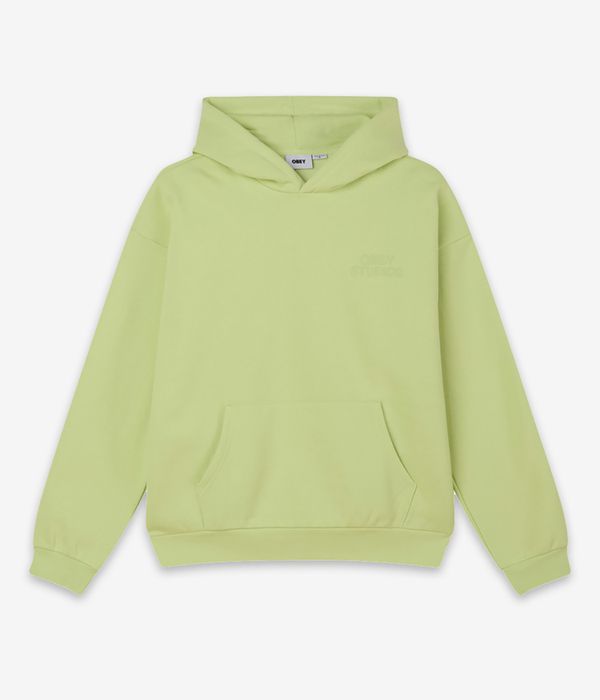 Obey Studios Extra Heavy Hoodie (shadow lime)