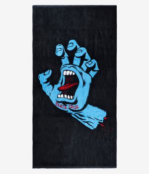 Santa Cruz Screaming Hand Handtuch (black)