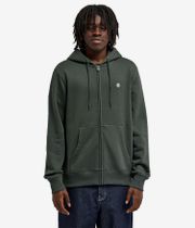 Element Icon Embroidery Zip-Hoodie (deep forest)