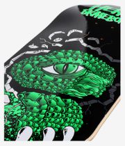 Heroin Skateboards Swampy Alligator Shovel 10.5" Skateboard Deck (black green)