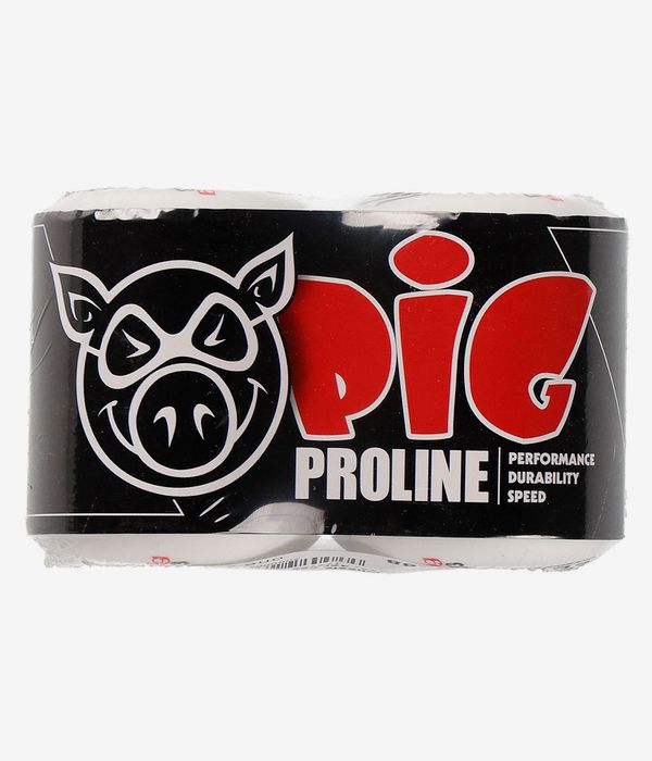 Pig Head Wielen (white) 53mm 101A 4 Pack