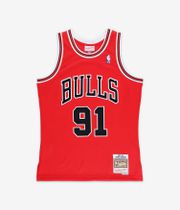Shop Mitchell&Ness Chicago Bulls Dennis Rodman Tank-Top (black