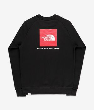 The North Face Red Box Sweatshirt (black red)