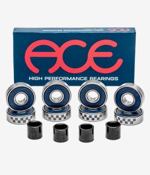 Ace High Performance Roulements (silver blue)