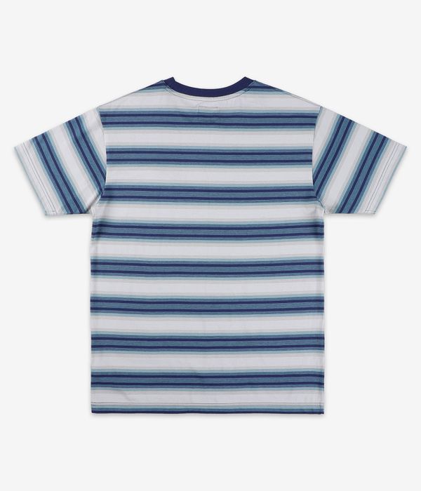 DC Sherif Stripe Camiseta (storm blue)