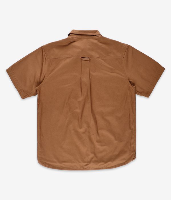 Nike SB Tanglin Button Up Shirt-kortemouwen (ale brown)