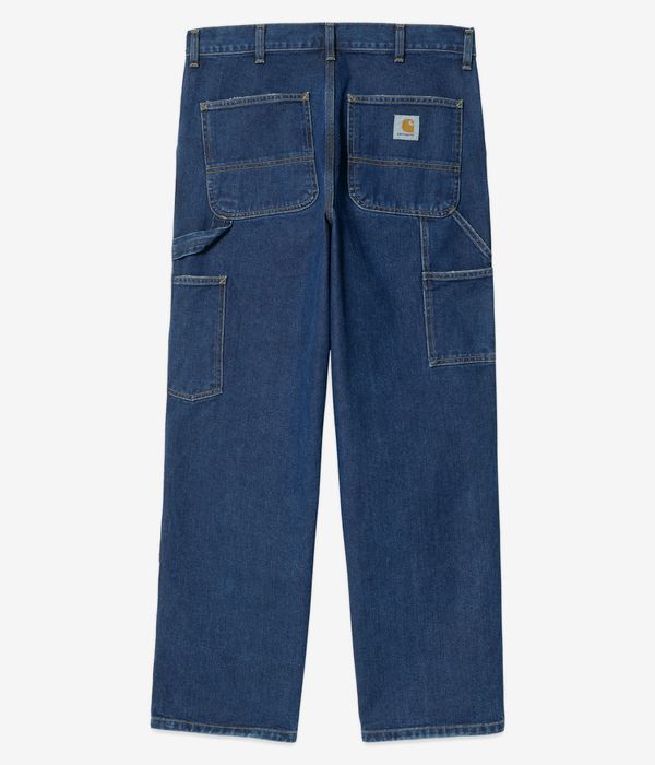 Carhartt WIP Double Knee Cotton Pant Smith Jeans (blue stone washed)