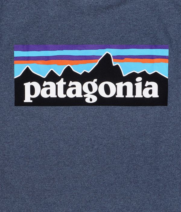 Patagonia P-6 Logo Responsibili Camiseta (utility blue)