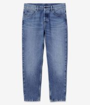 Carhartt WIP Newel Pant Organic Maitland Jeans (blue marble used wash)